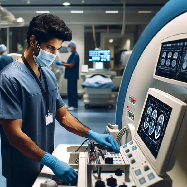 mantenimiento ha equipo de diarnóstico