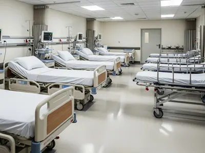 Camas y camillas para hospital