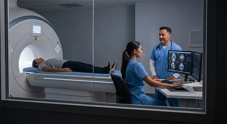 Resonancia con flujo de trabajo optimizado